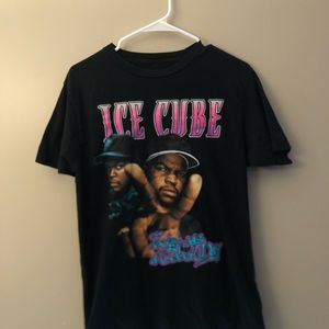ICE CUBE shirt black medium